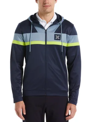X Series Full Zip Blocked Hoodie