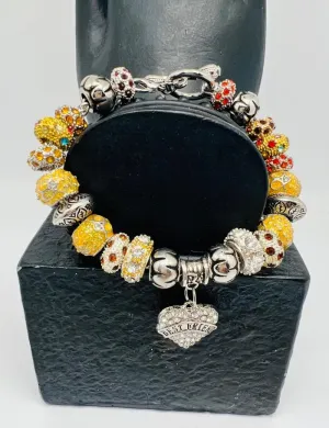 Yellow w/Silver "Bestfriend"